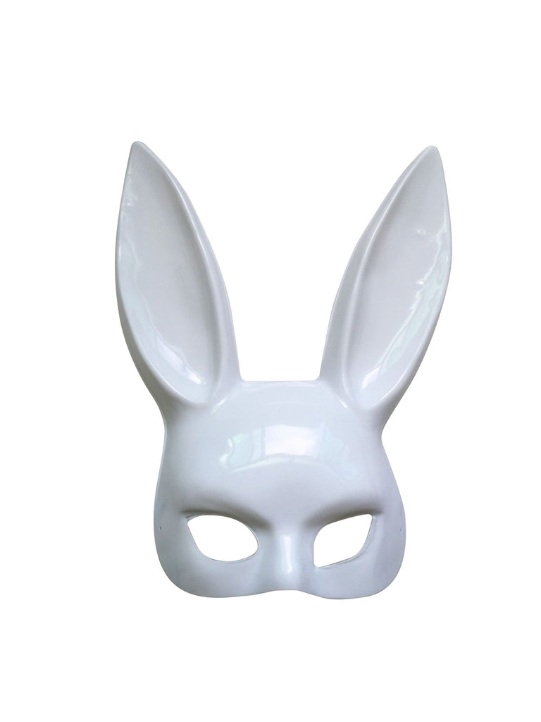 Halloween Easter Bunny Half Face Mask, vintage fashion, retro style - perfect for women who love vintage and retro fashion