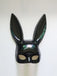 This Halloween Easter Bunny Half Face Mask whispers vintage secrets to those who notice