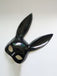 Halloween Easter Bunny Half Face Mask — vintage style that transcends decades