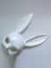 Halloween Easter Bunny Half Face Mask: timeless vintage elegance she makes her own