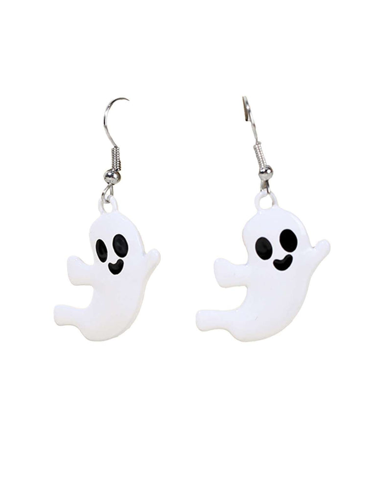Halloween Ghost Dangle Earrings - vintage fashion, retro style