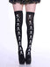 Halloween Gothic Blood Over-Knee Stocking - vintage fashion, retro style