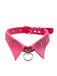This Halloween Gothic Faux Leather Collar Choker Necklace carries vintage stories waiting to be told
