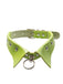 Halloween Gothic Faux Leather Collar Choker Necklace — vintage elegance in the palm of her hand