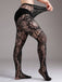 Halloween Gothic Lace Floral Pattern Sheer Tights - vintage fashion, retro style