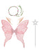 Halloween Magical Fairy Wings Costume Set - vintage fashion, retro style