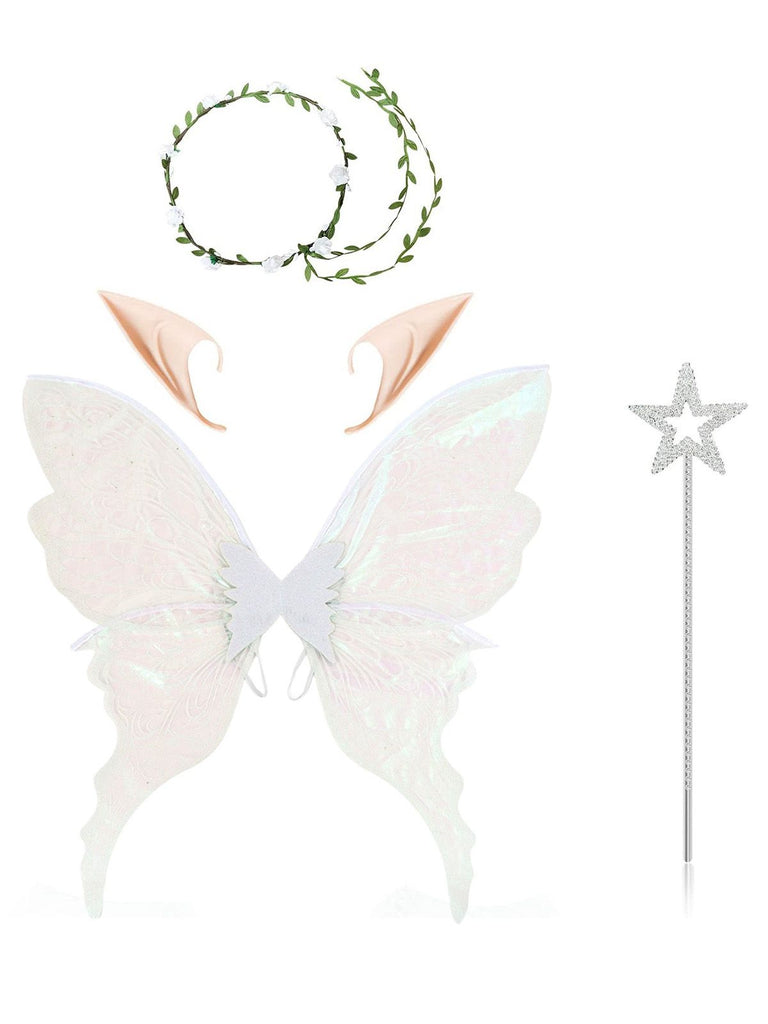Halloween Magical Fairy Wings Costume Set - vintage fashion, retro style