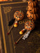 Halloween Pumpkin Skull Chain Alloy Earrings - vintage fashion, retro style