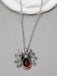 Halloween Spider Blood Drop Pendant Necklace, vintage fashion, retro style - perfect for women who love vintage and retro fashion
