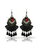 She adds this Halloween Vintage Beading Earrings and suddenly it's 1950s perfection