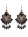 Halloween Vintage Beading Earrings: 1950s detail work for the woman who notices
