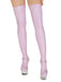 This High-Shine Leather Thigh High Stockings whispers vintage secrets to those who notice
