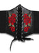 2PCS 1980s Ruffled Halloween Pirate Costume Set
