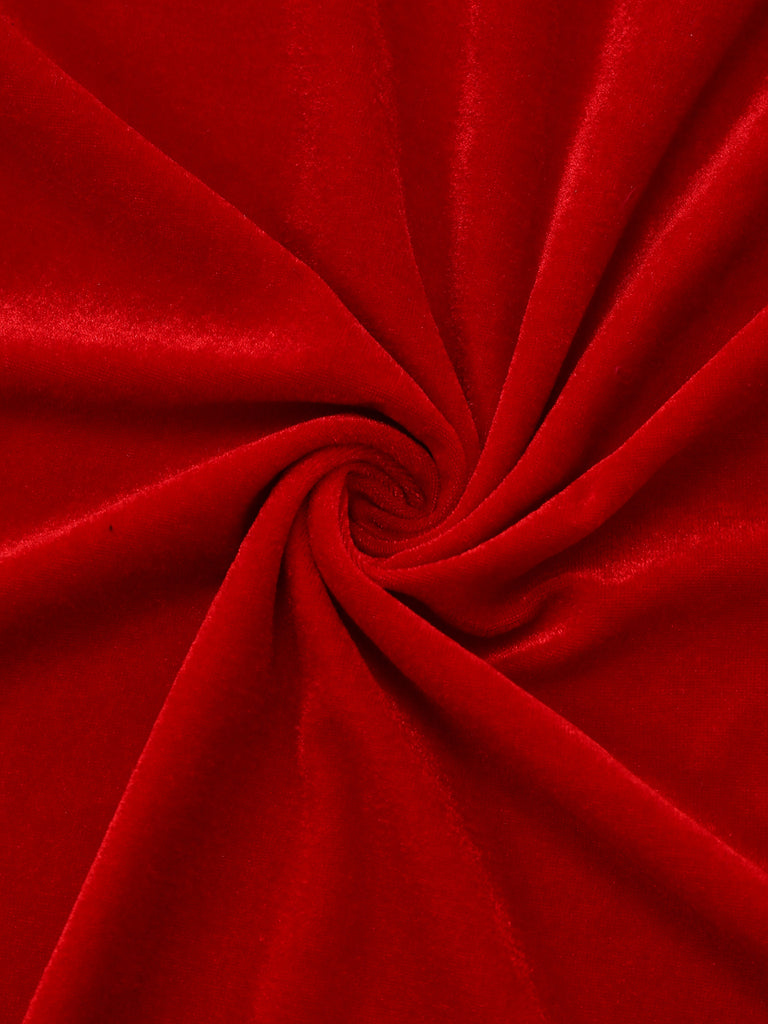 Red 1980s Strawberry Tube Mini Costume Dress