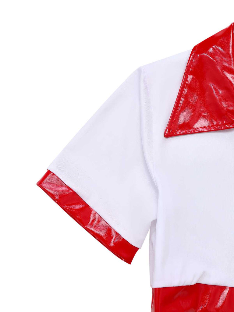 1980s Halloween Nurse Costume Pajama Set
