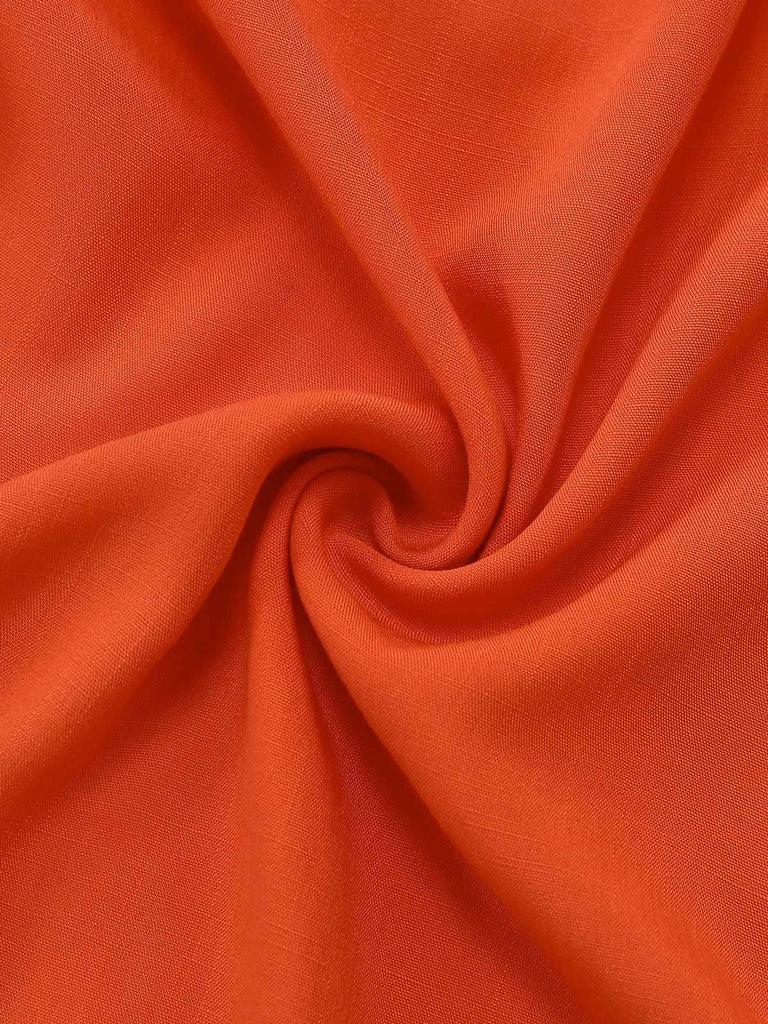 1940s Solid Medium Rise Palazzo Pants