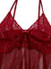 1950s Slip Lace Bow Sheer Nightdress