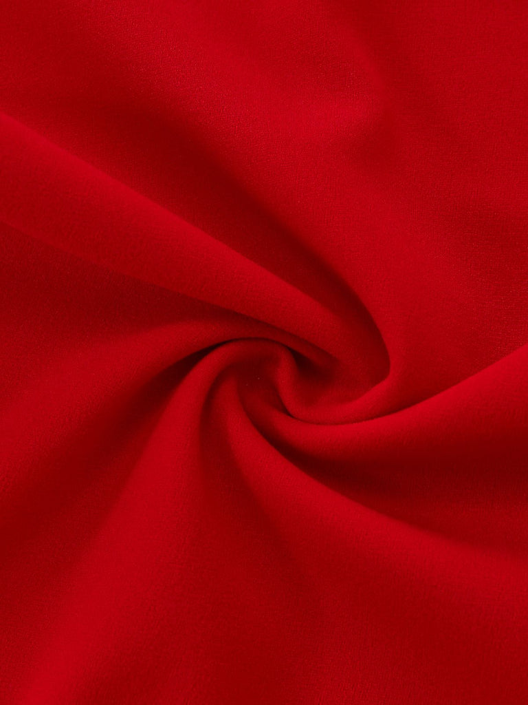 1970s High-Waisted Solid Flare Pants