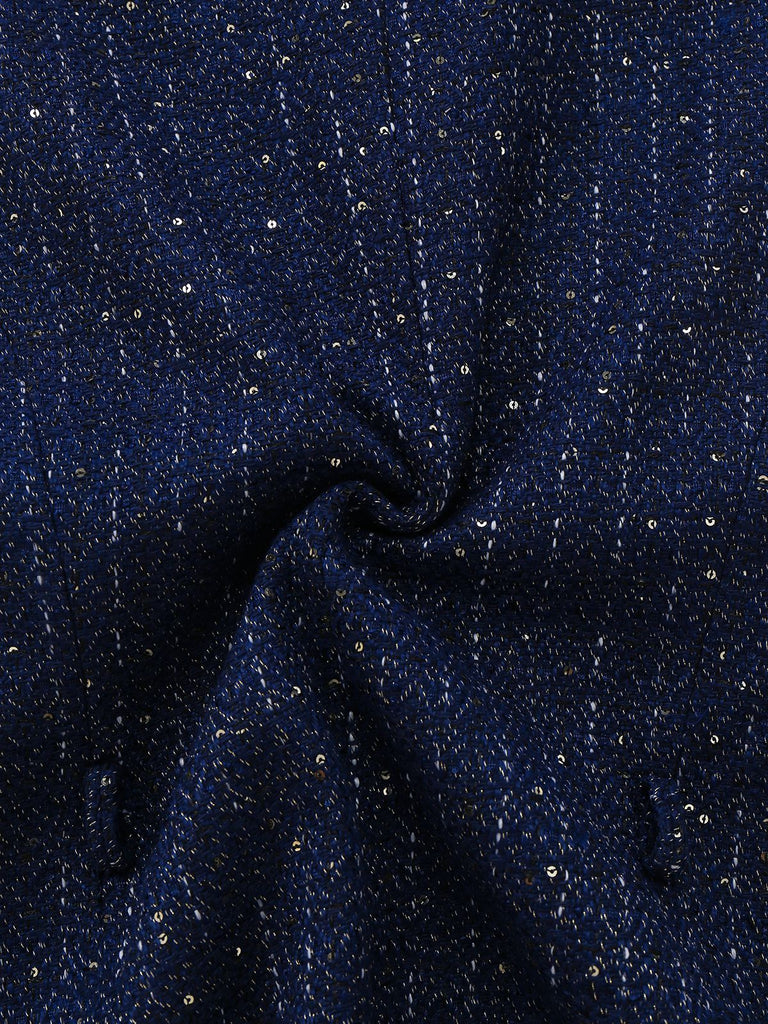 1960s Tweed Solid Button Belted Vest