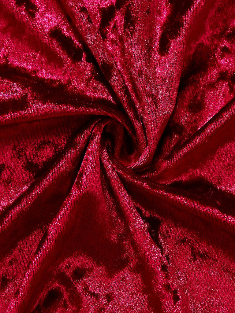 1930s Velvet Lace Long Sleeve Patchwork Pajama Robe