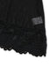 Black 1950s Spaghetti Strap Bow Lace Sleepwear
