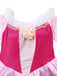Pink 1940s Princess Off Shoulder Tulle Party Dress