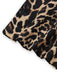 1970s Lapel Leopard Sleeveless Belted Jumpsuit