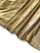 1970s Metallic Disco Halter Belted Jumpsuit