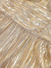 Gold 1930s Metallic Tiered Spaghetti Strap Dress