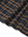 Dark Coffee 1950s Bow Strap Plaid Dress