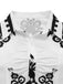 White 1950s Shirt Neck Sleeveless Belted Dress