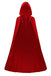 2PCS Red 1970s Riding Hood Costume Cape With Corset Dress