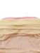 1960s Strapless Gradient Ruched Bodycon Dress With Scarf