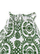 1970s Boho Irregular Print Romper