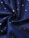 Blue 1970s Halloween Starry Witch Tulle Costume Dress