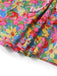 Multicolor 1960s Halter Floral Bow Heart Dress