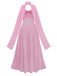 1950s Strapless Halter Neck  Dress