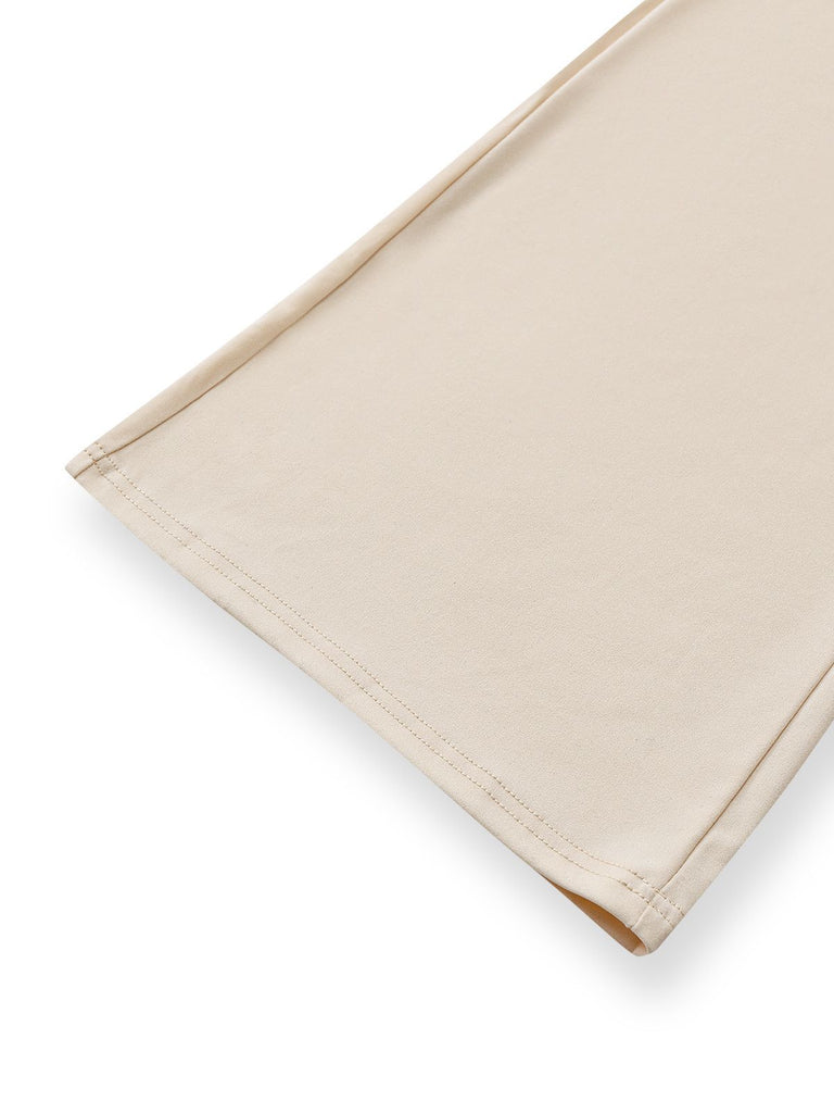 1950s Strapless Cut-Out Patchwork Jumpsuit Set