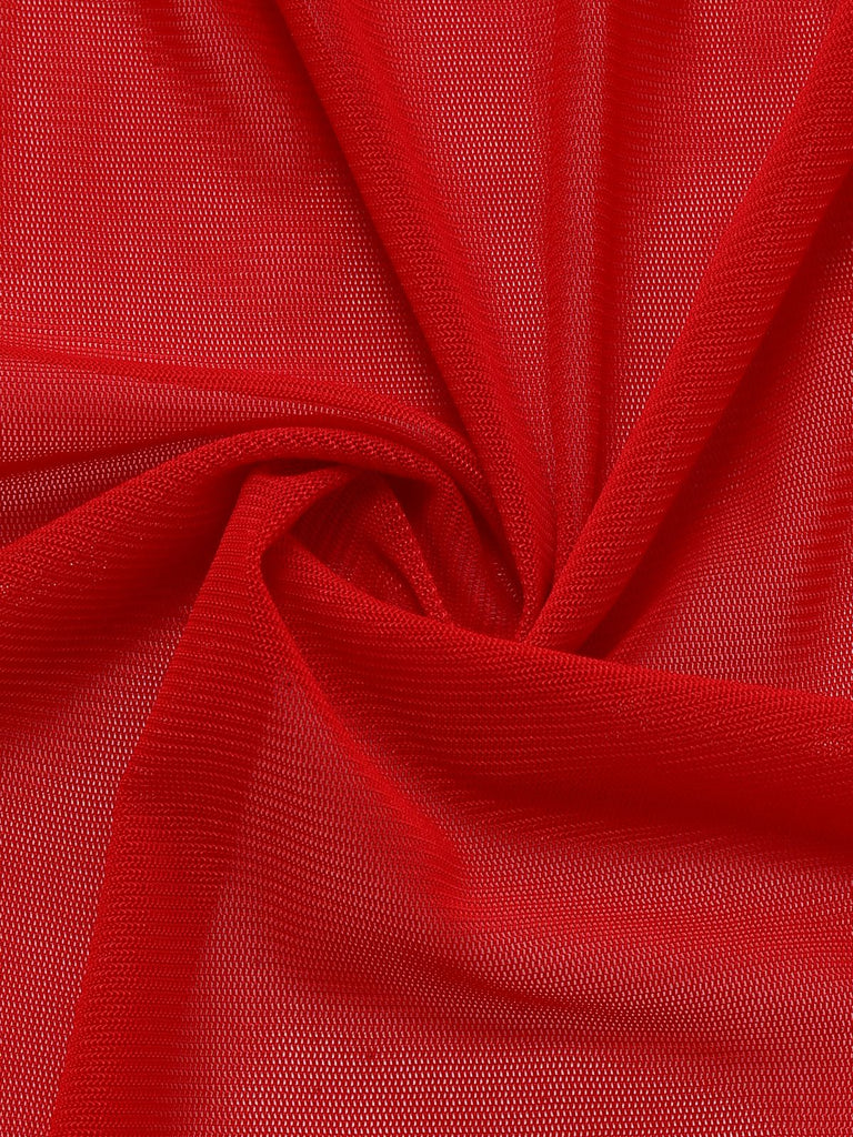 1980s Lace Satin Ribbon Babydoll Lingerie Set