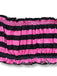 2PCS Pink 1970s Halloween Striped Pirate Costume Set