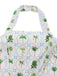 1970s Halter Palm Tile-Print Backless Dress