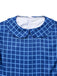 Blue 1940s Plaid Orphan Esther Dress