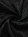 Black 1950s Solid Gothic Lace-Up Dress
