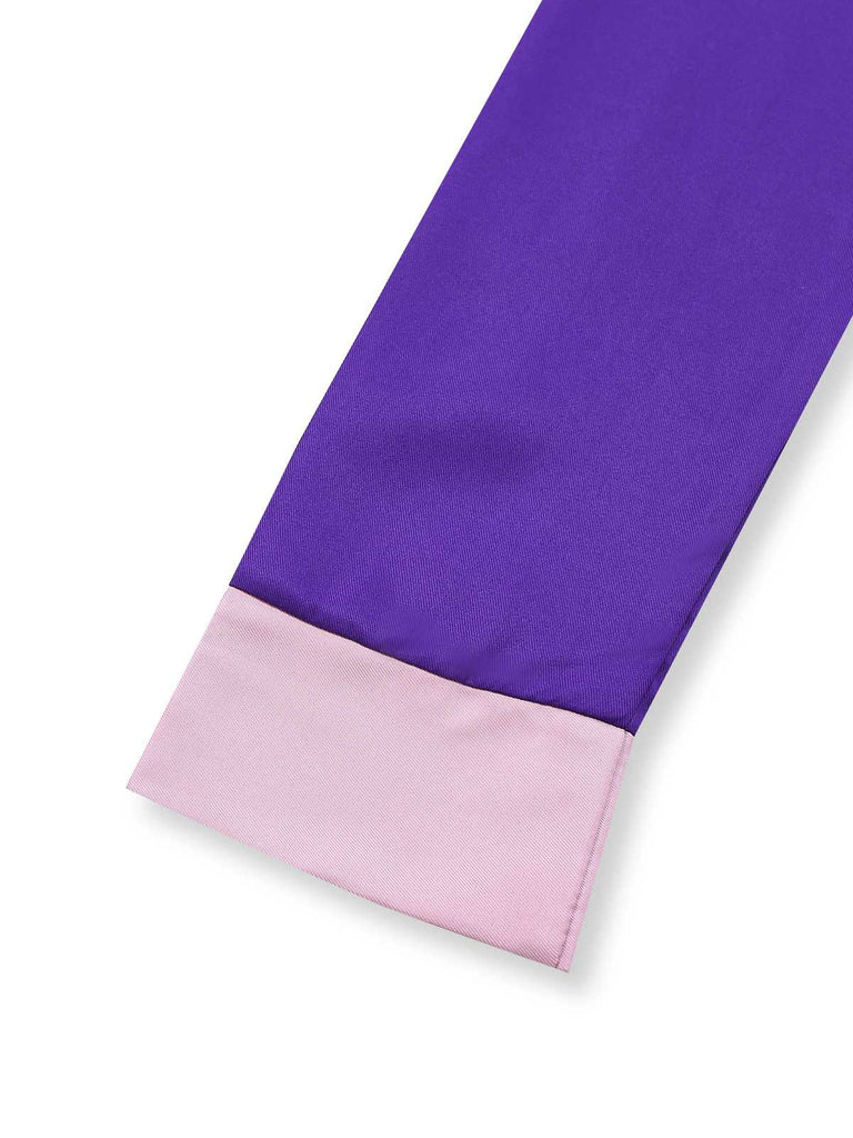 Purple 1960s Daphne-Inspired Mod Dress Set