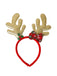 Christmas Colored Reindeer Jingle Bells Sequins Headband