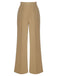Khaki 1940s High Waist Wide Leg Pants, vintage fashion, retro style - perfect for women who love vintage and retro fashion
