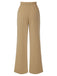 Khaki 1940s High Waist Wide Leg Pants, vintage fashion, retro style - perfect for women who love vintage and retro fashion