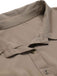 Khaki 1960s Solid Fold Pleated Lapel Dress, vintage dress, retro fashion - perfect for women who love vintage and retro fashion