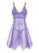 1950s Slip Lace Bow Sheer Nightdress