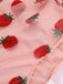 This Lace Strawberry Cami Tankini Set carries vintage vacation dreams in every stitch